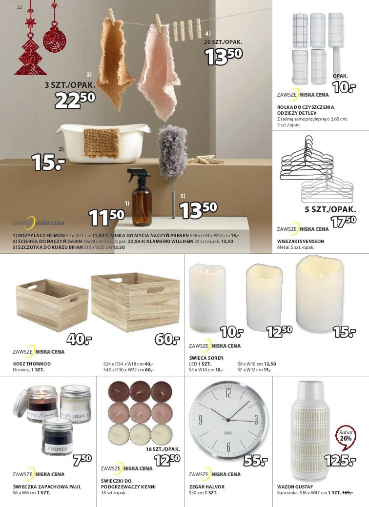 Gazetka promocyjna Jysk str. 22