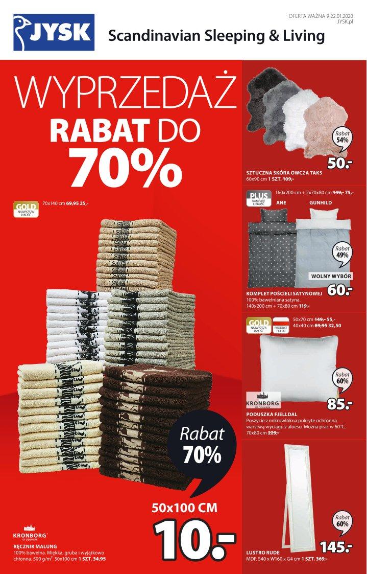Gazetka promocyjna Jysk str. 1