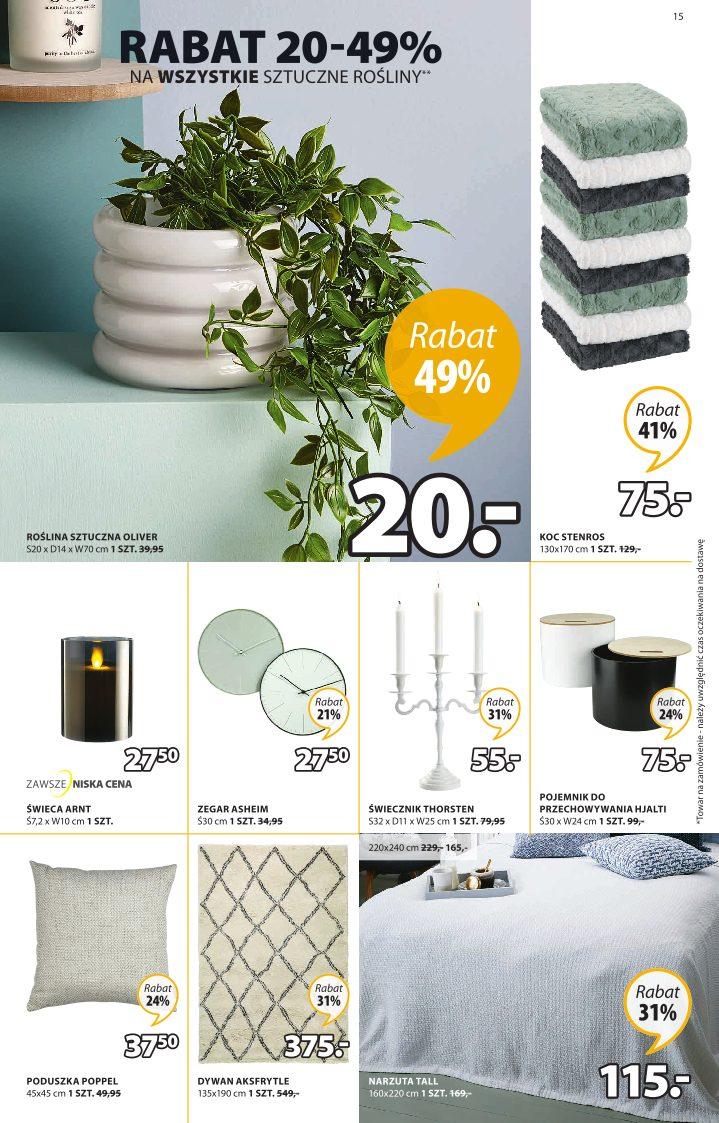 Gazetka promocyjna Jysk str. 15
