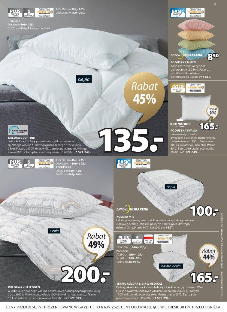 Gazetka promocyjna Jysk str. 13