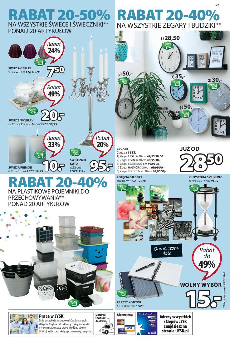 Gazetka promocyjna Jysk str. 23