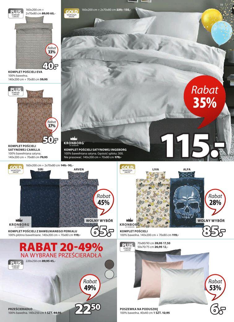 Gazetka promocyjna Jysk str. 19