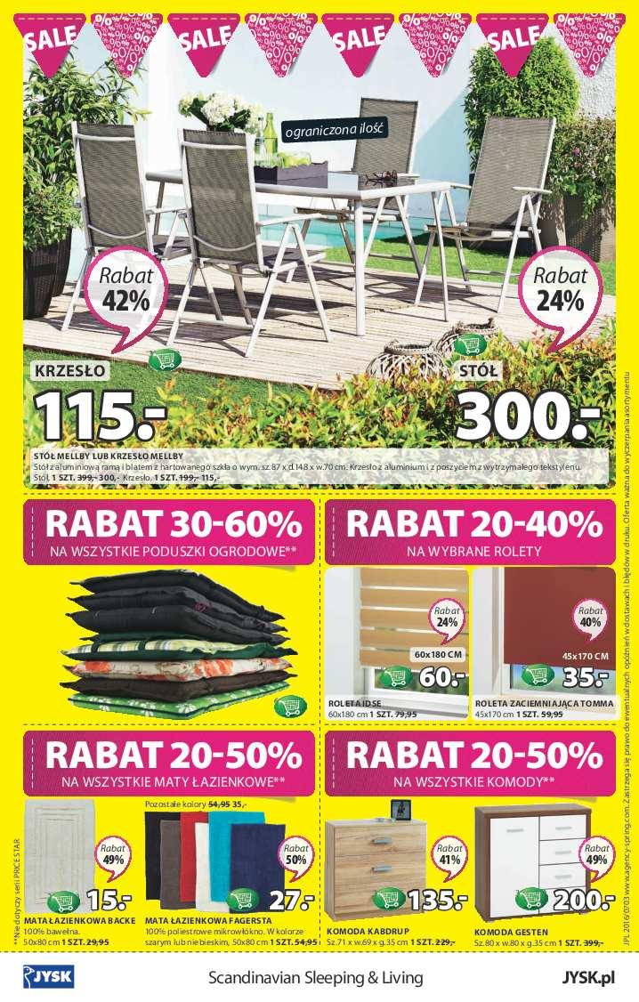 Gazetka promocyjna Jysk str. 8