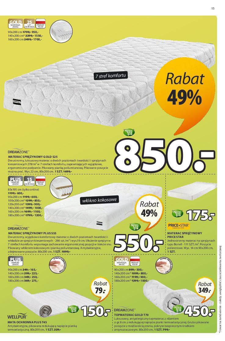 Gazetka promocyjna Jysk str. 15