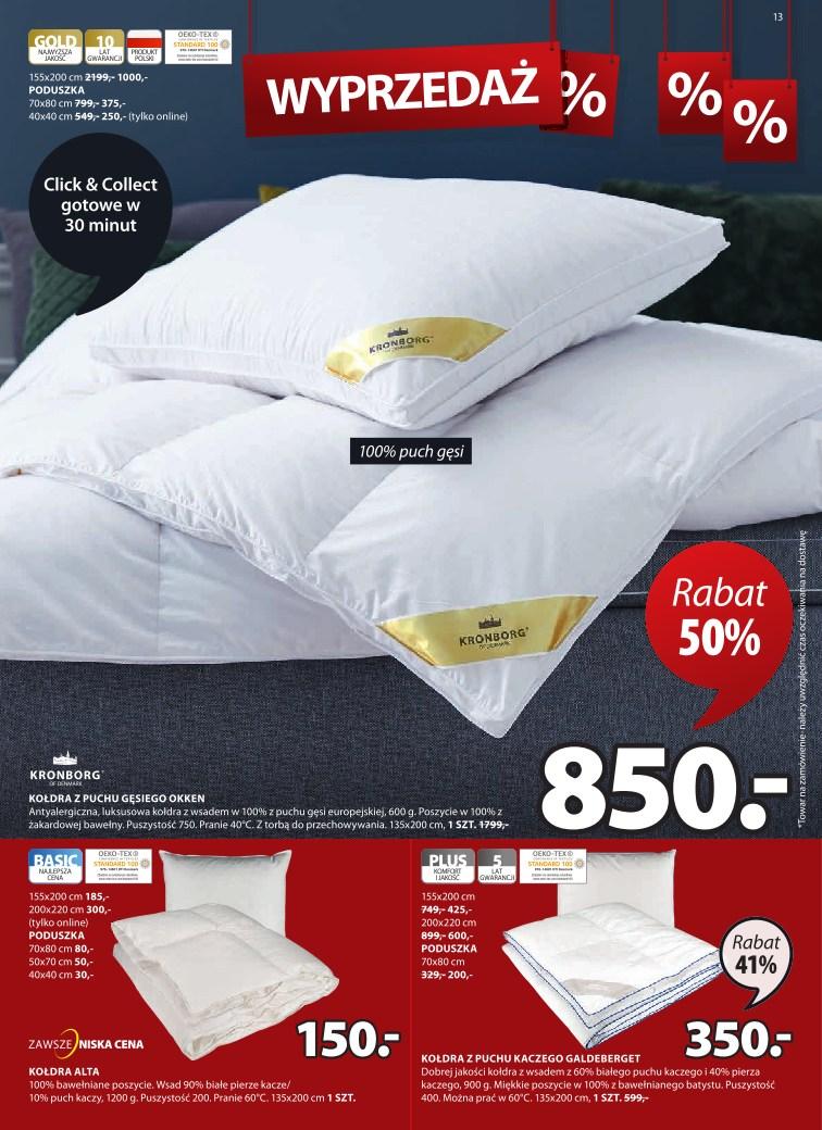 Gazetka promocyjna Jysk str. 13