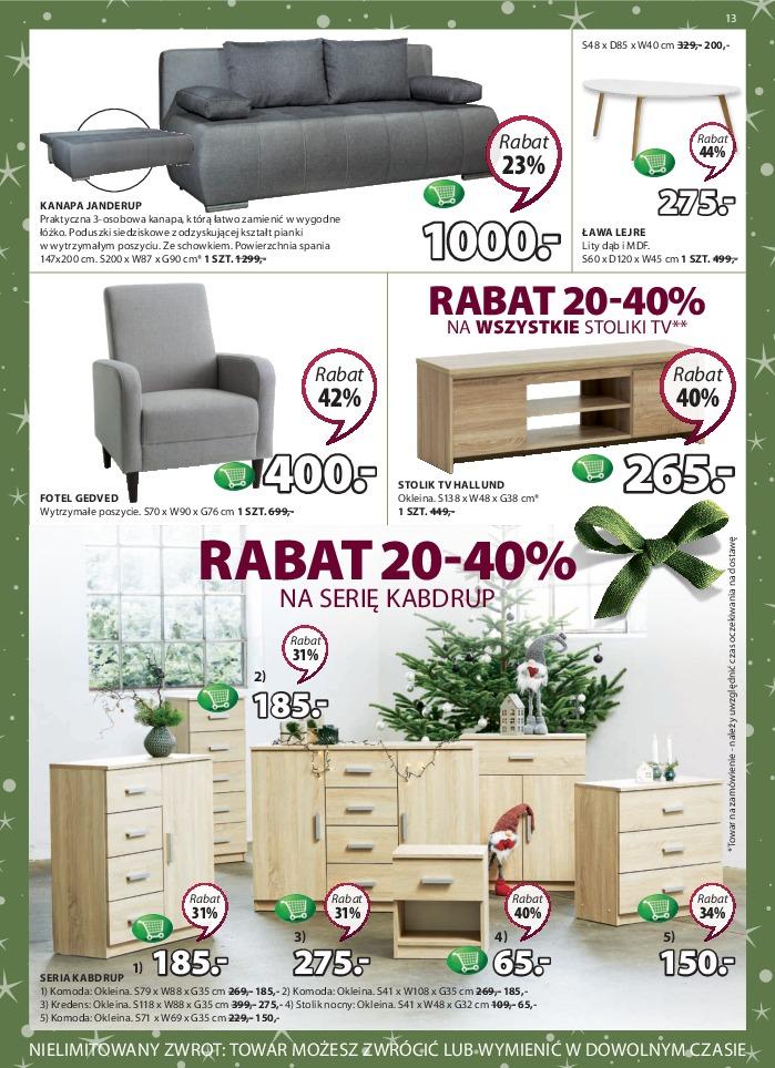 Gazetka promocyjna Jysk str. 13