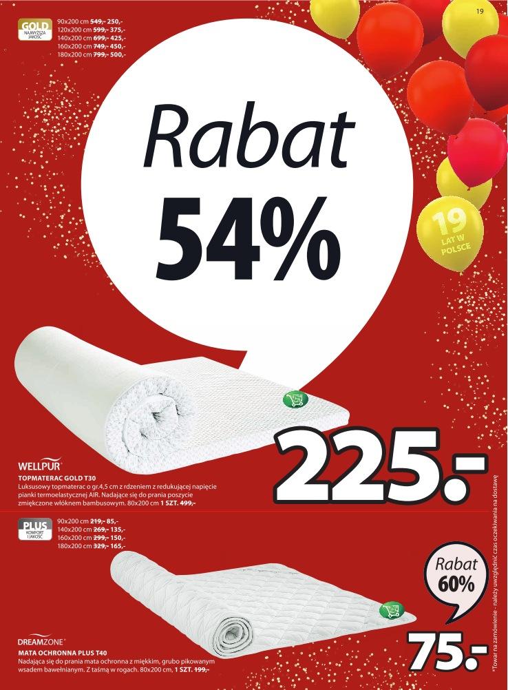 Gazetka promocyjna Jysk str. 19