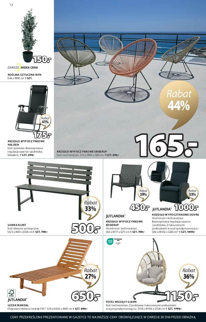 Gazetka promocyjna Jysk str. 12