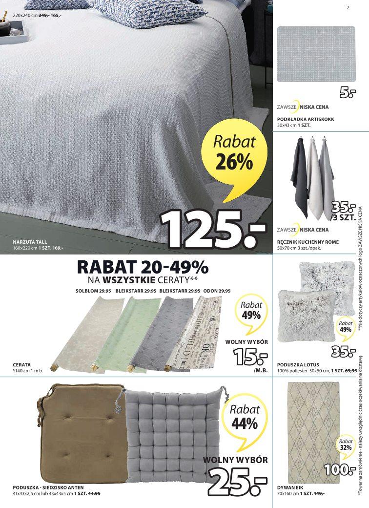 Gazetka promocyjna Jysk str. 7