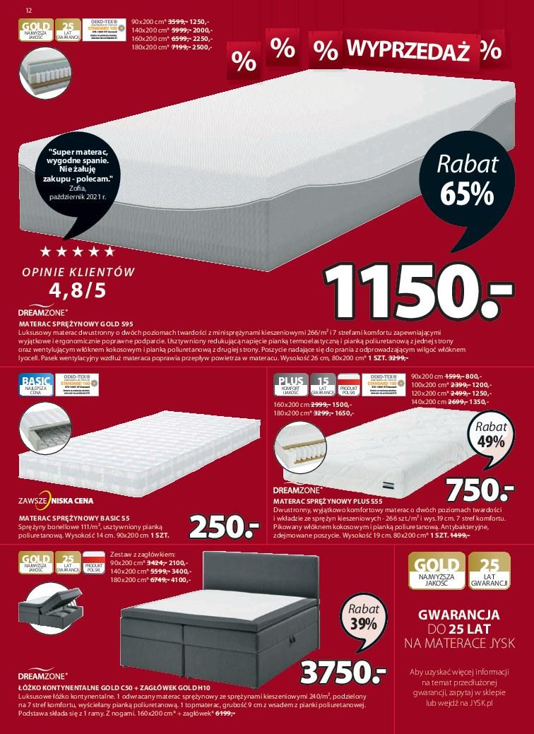 Gazetka promocyjna Jysk str. 12