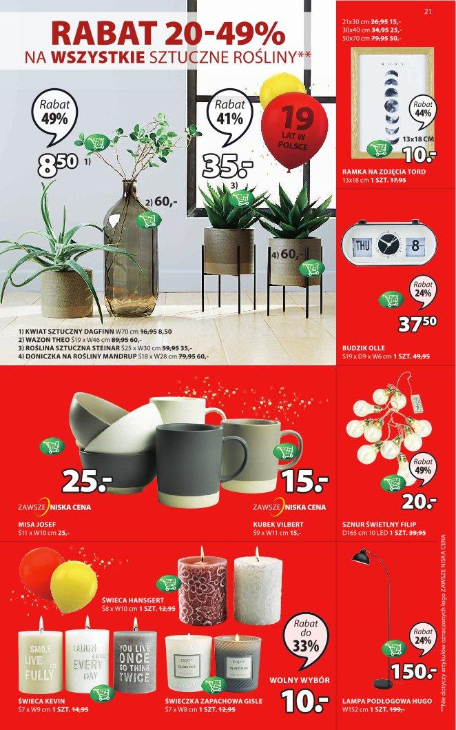 Gazetka promocyjna Jysk str. 21