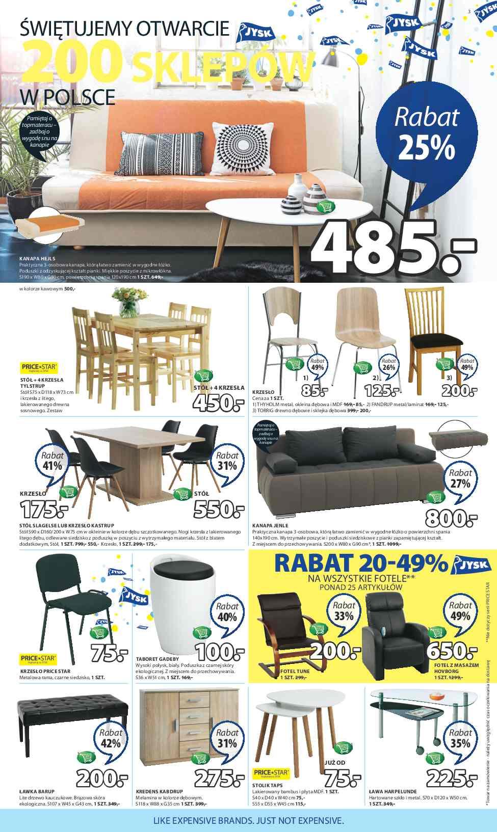 Gazetka promocyjna Jysk str. 3
