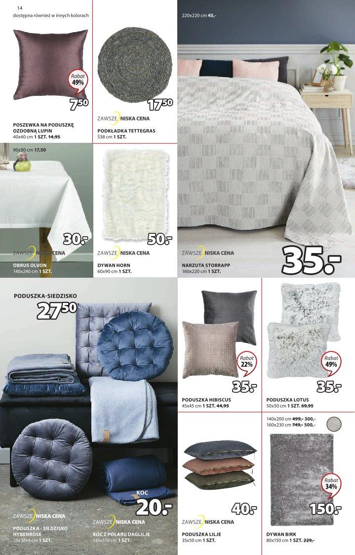 Gazetka promocyjna Jysk str. 14