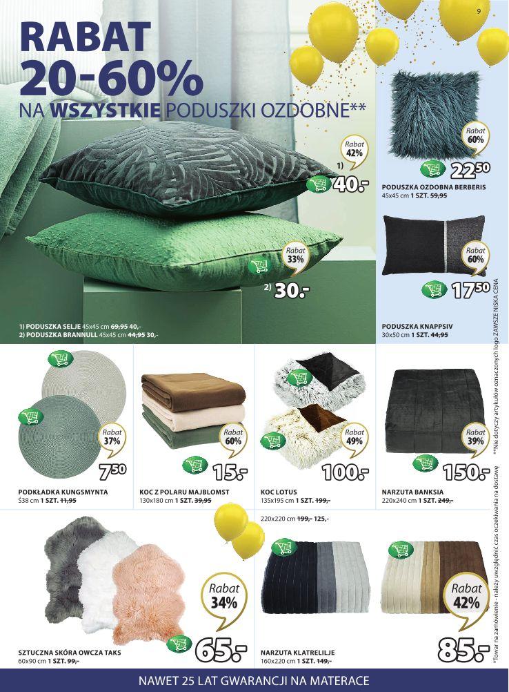 Gazetka promocyjna Jysk str. 9