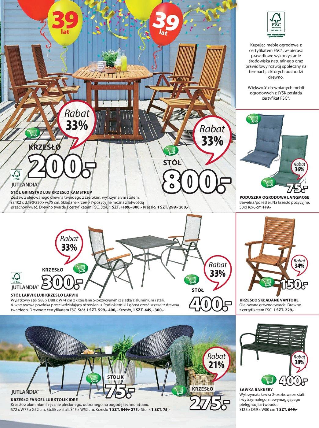 Gazetka promocyjna Jysk str. 2