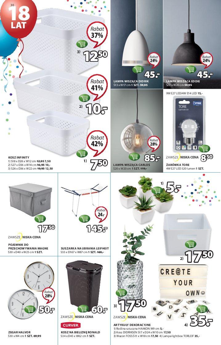 Gazetka promocyjna Jysk str. 30