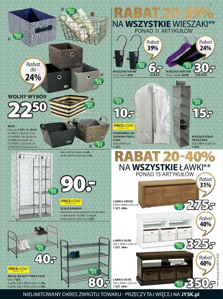 Gazetka promocyjna Jysk str. 5