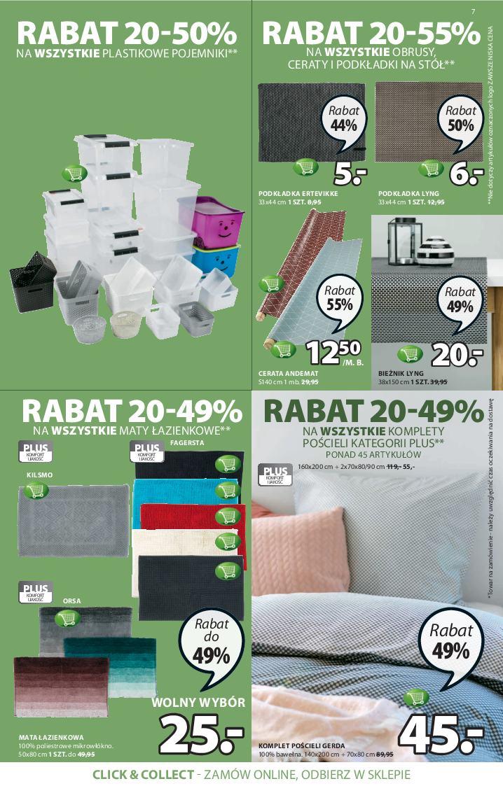 Gazetka promocyjna Jysk str. 7