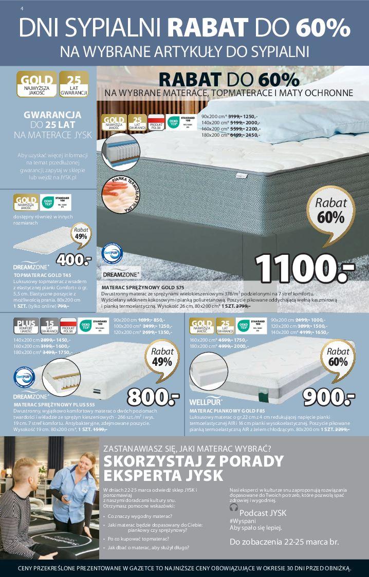 Gazetka promocyjna Jysk str. 4
