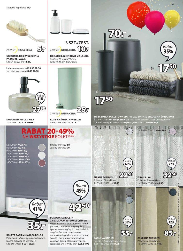 Gazetka promocyjna Jysk str. 23