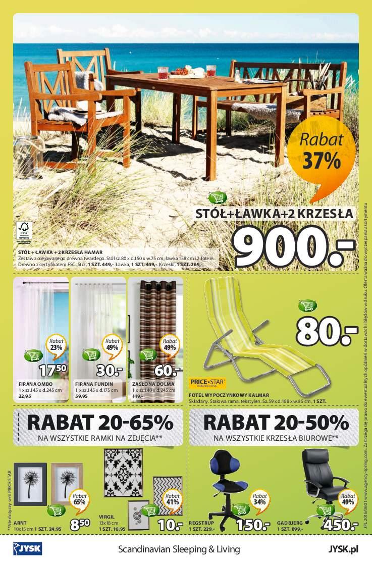Gazetka promocyjna Jysk str. 16