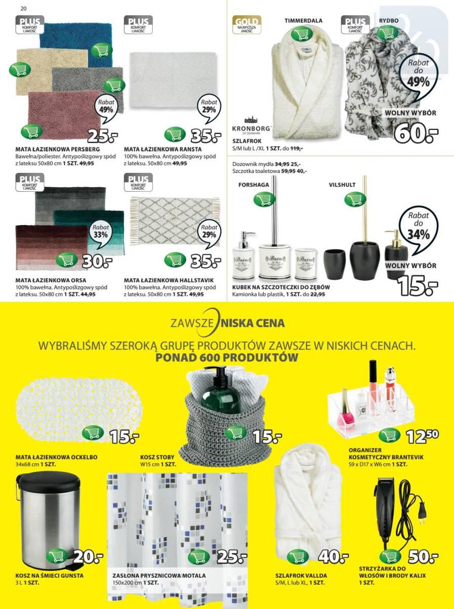 Gazetka promocyjna Jysk str. 20
