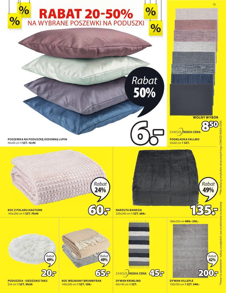 Gazetka promocyjna Jysk str. 13