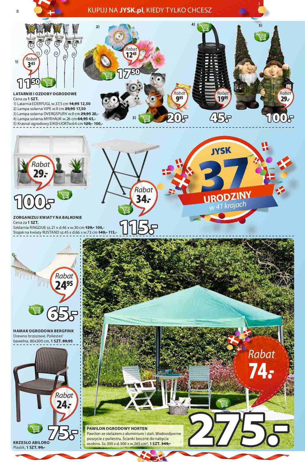 Gazetka promocyjna Jysk str. 8