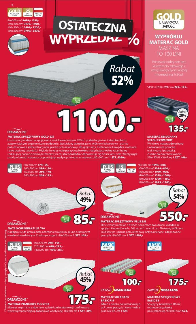 Gazetka promocyjna Jysk str. 6