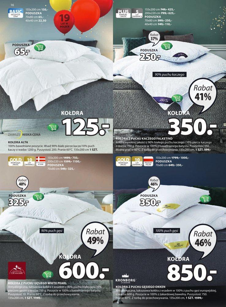 Gazetka promocyjna Jysk str. 16