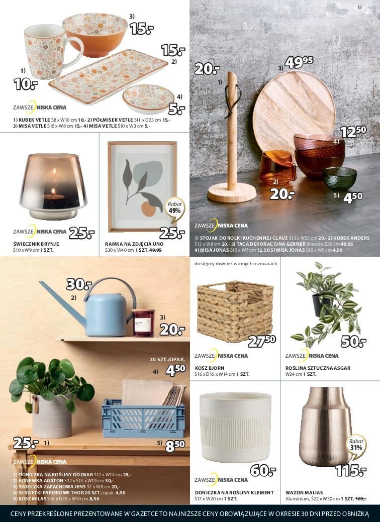 Gazetka promocyjna Jysk str. 15