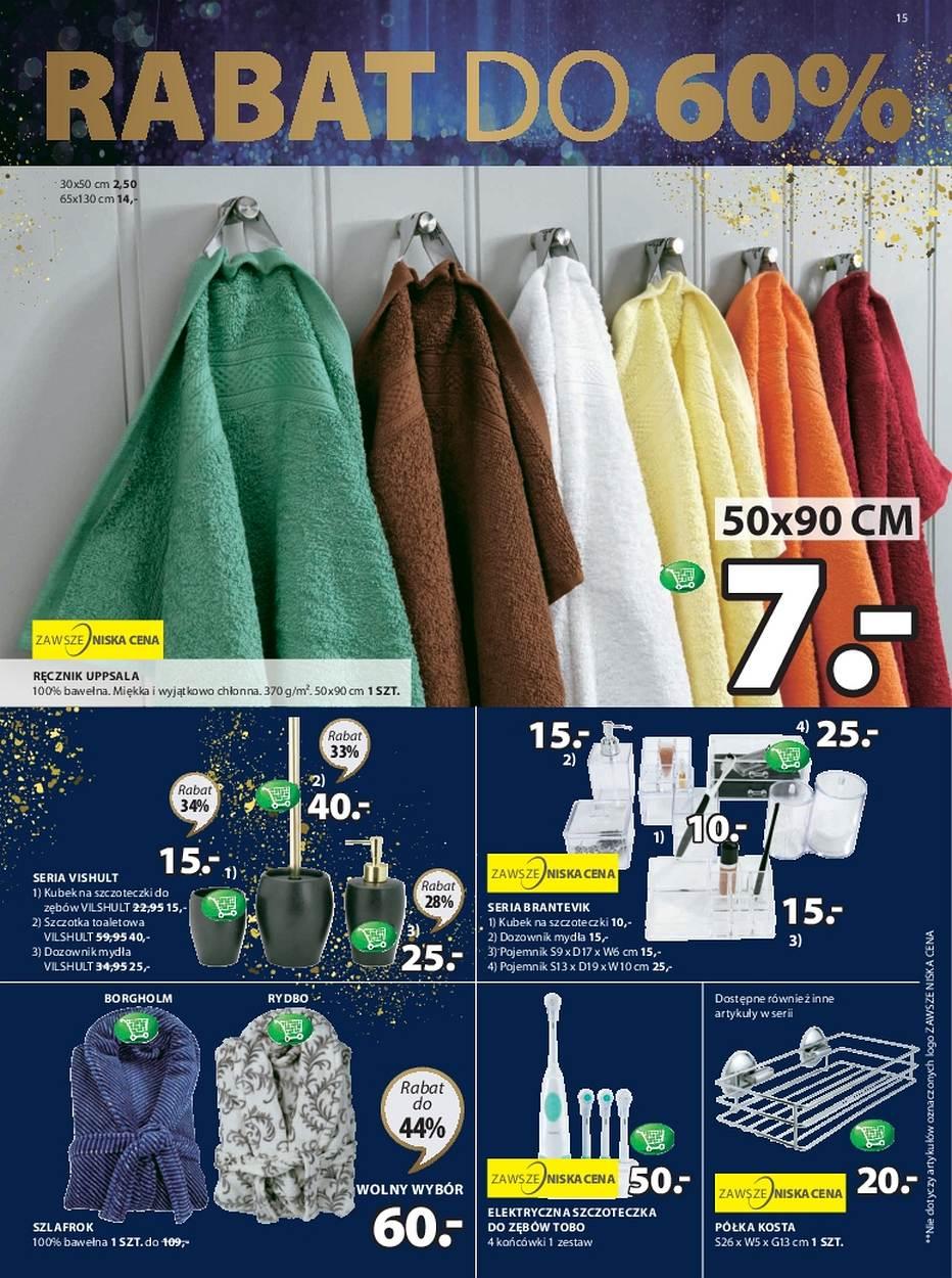 Gazetka promocyjna Jysk str. 15