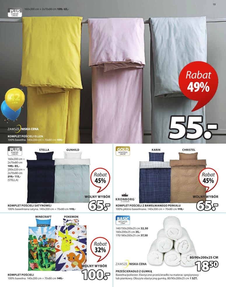 Gazetka promocyjna Jysk str. 19