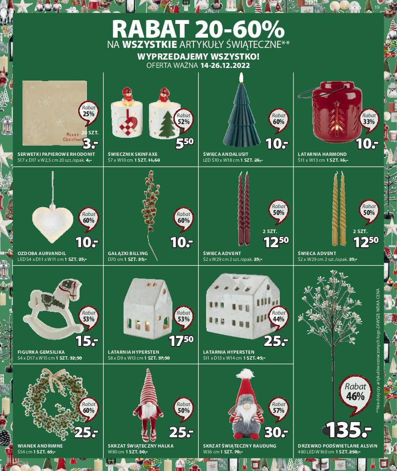 Gazetka promocyjna Jysk str. 19