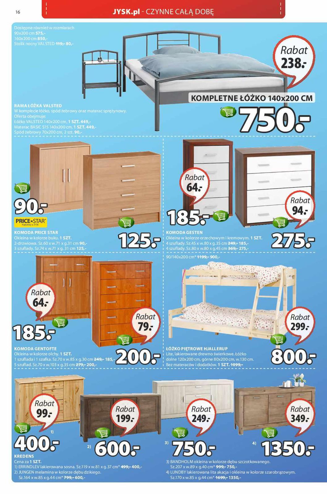 Gazetka promocyjna Jysk str. 16