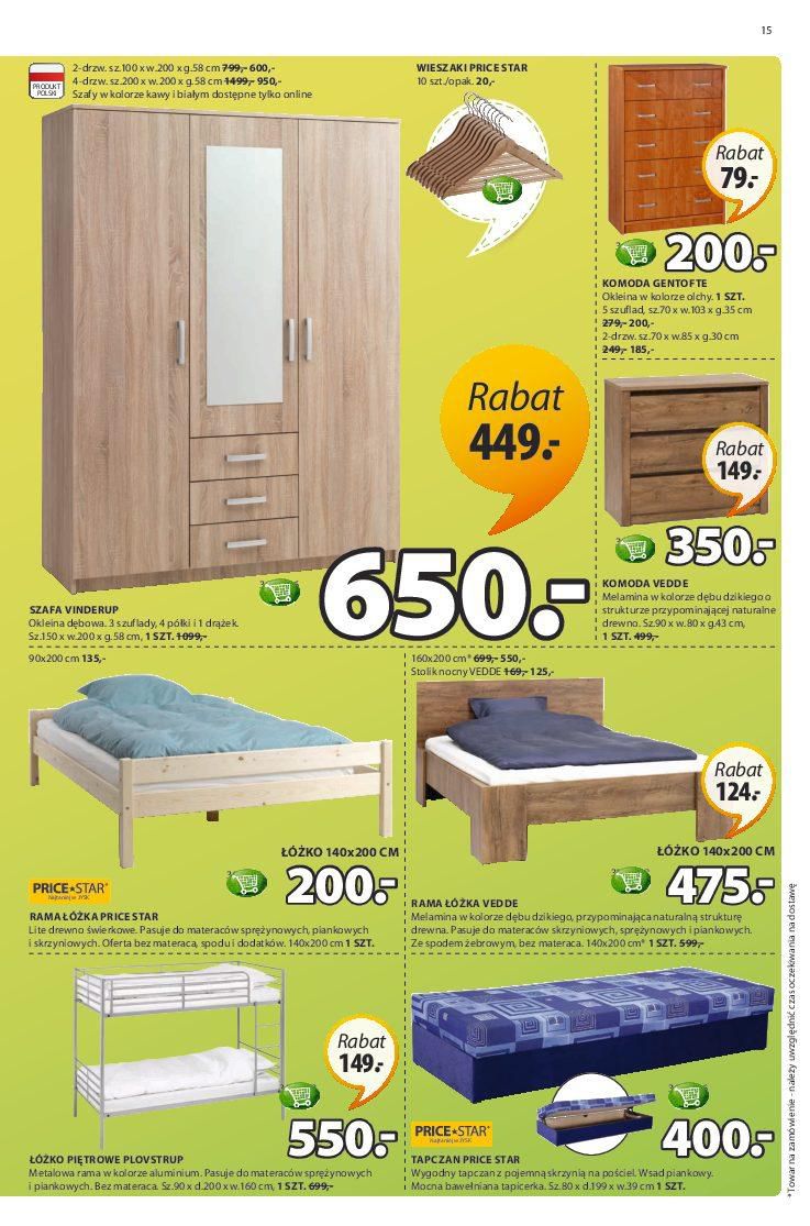 Gazetka promocyjna Jysk str. 15