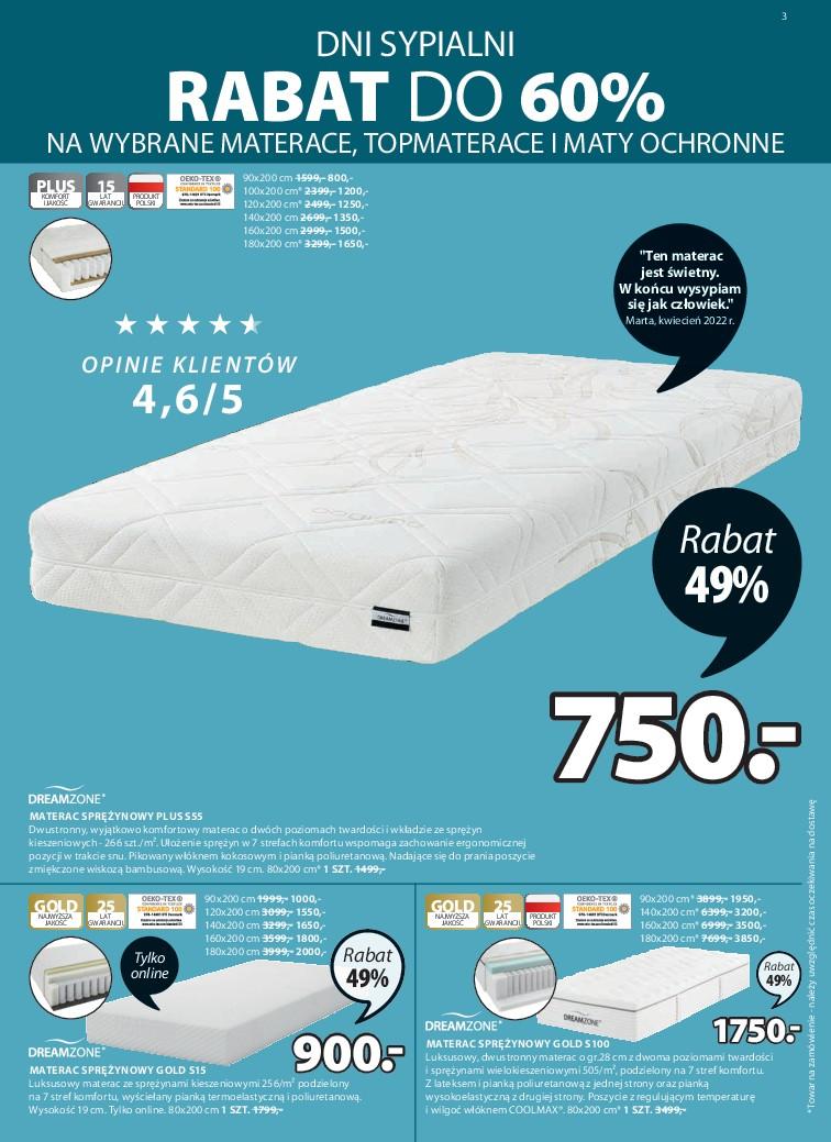 Gazetka promocyjna Jysk str. 3