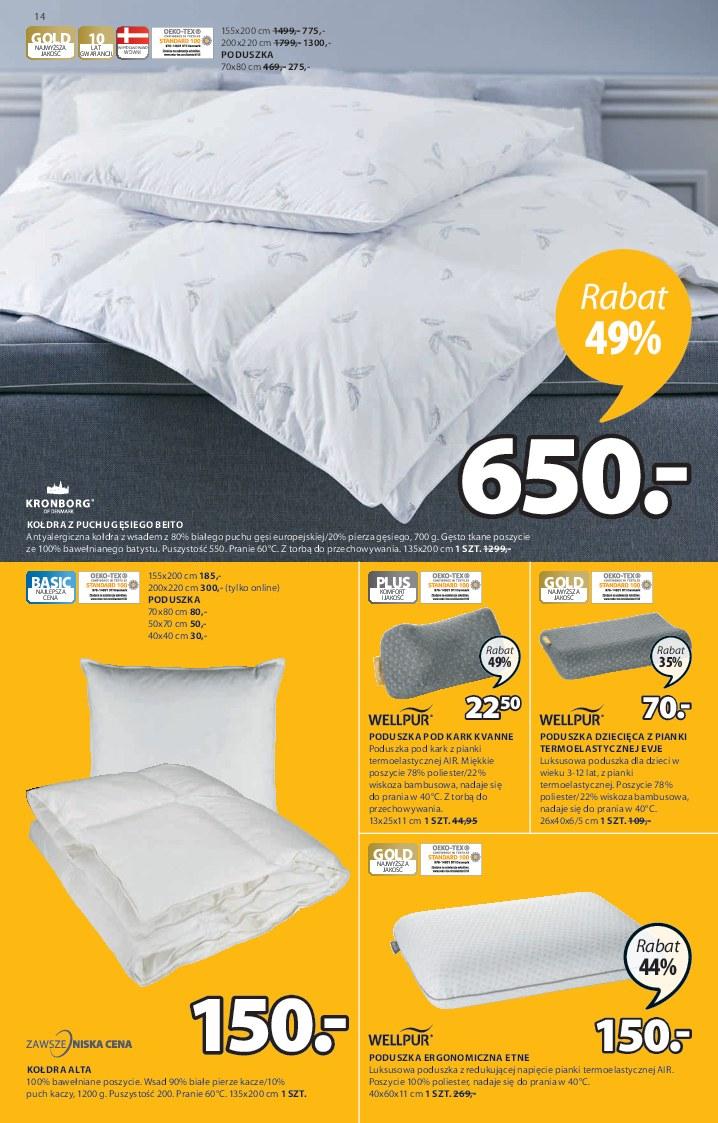 Gazetka promocyjna Jysk str. 14