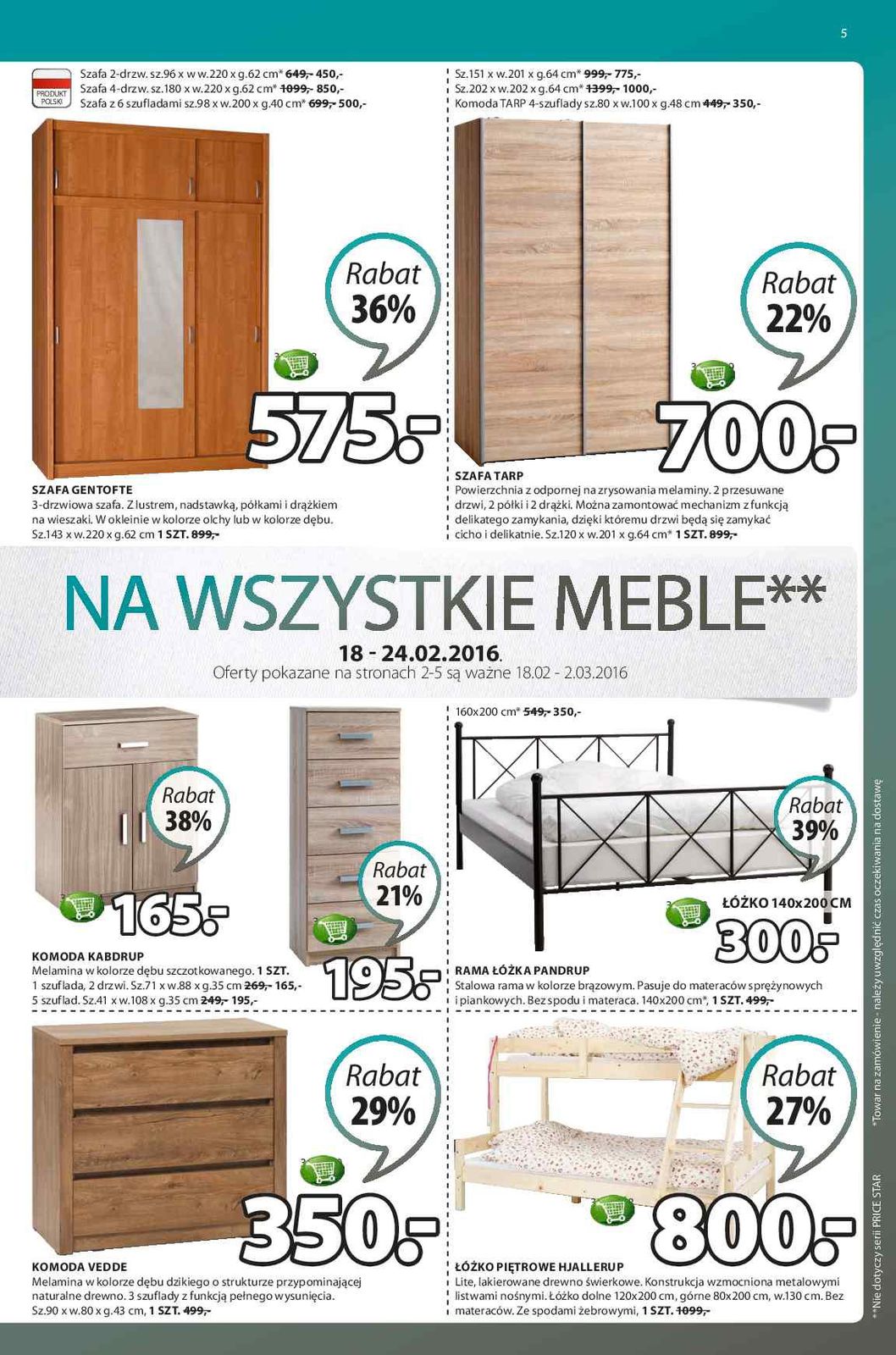 Gazetka promocyjna Jysk str. 5