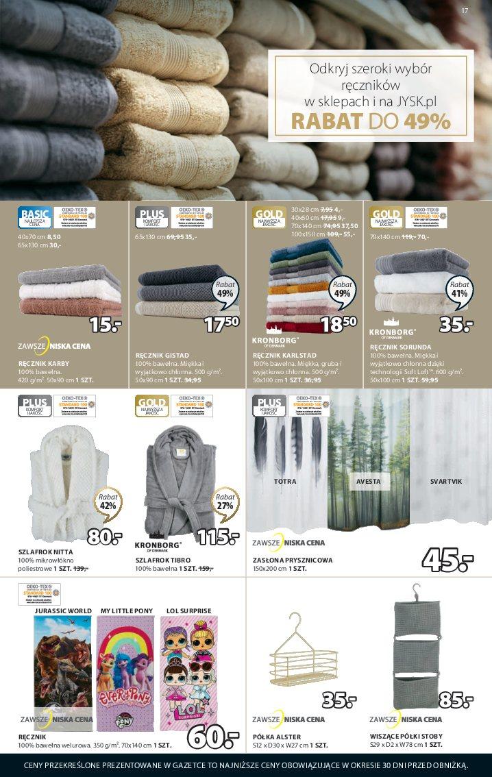 Gazetka promocyjna Jysk str. 17