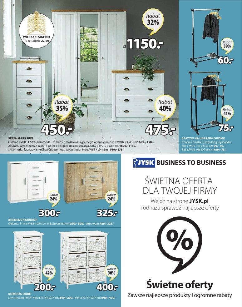 Gazetka promocyjna Jysk str. 14