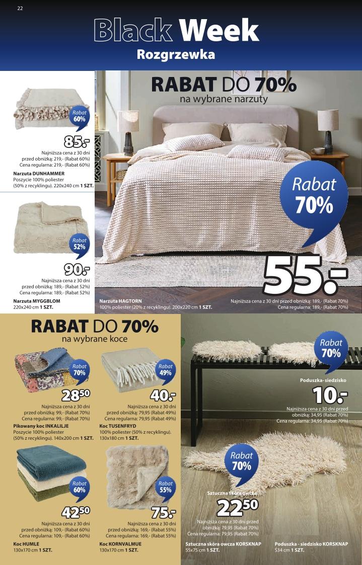 Gazetka promocyjna Jysk str. 22