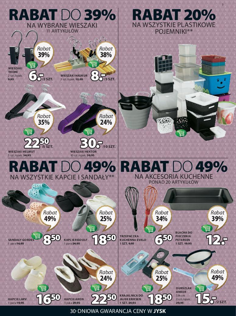 Gazetka promocyjna Jysk str. 5