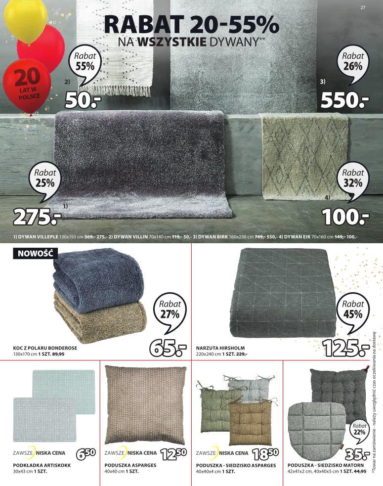 Gazetka promocyjna Jysk str. 27