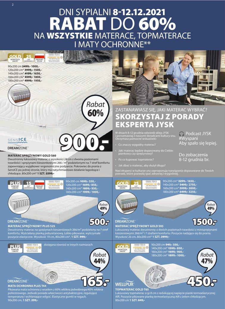 Gazetka promocyjna Jysk str. 2