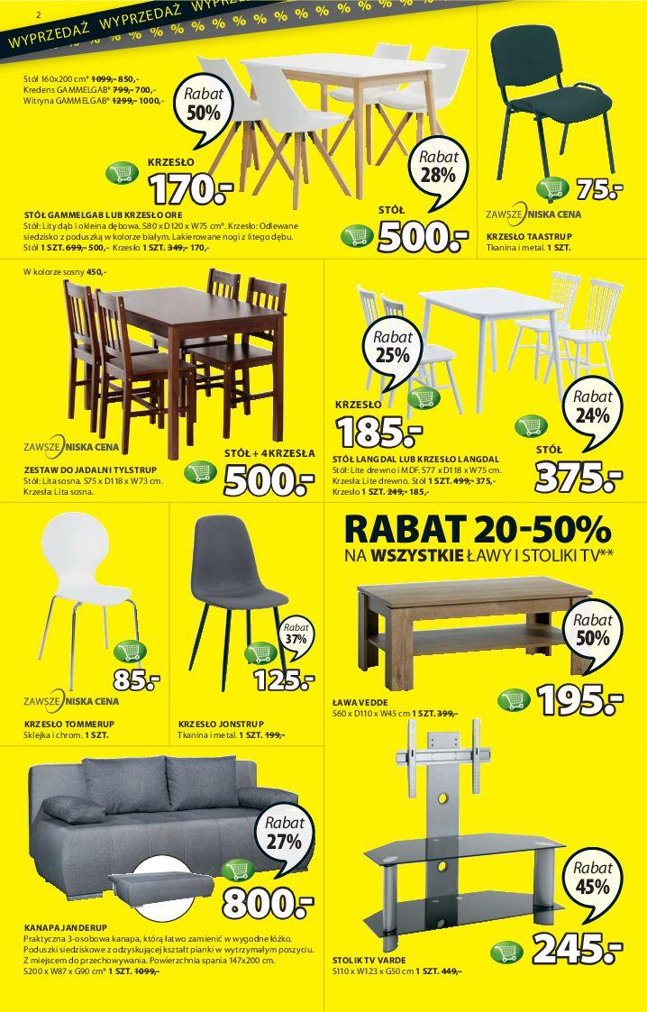 Gazetka promocyjna Jysk str. 2
