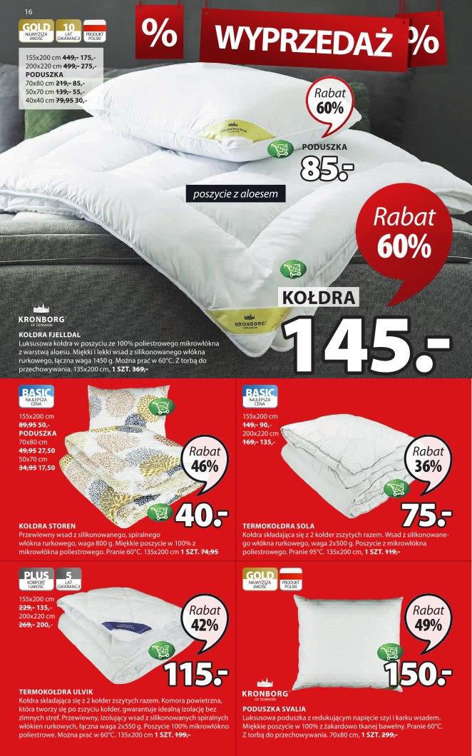 Gazetka promocyjna Jysk str. 16