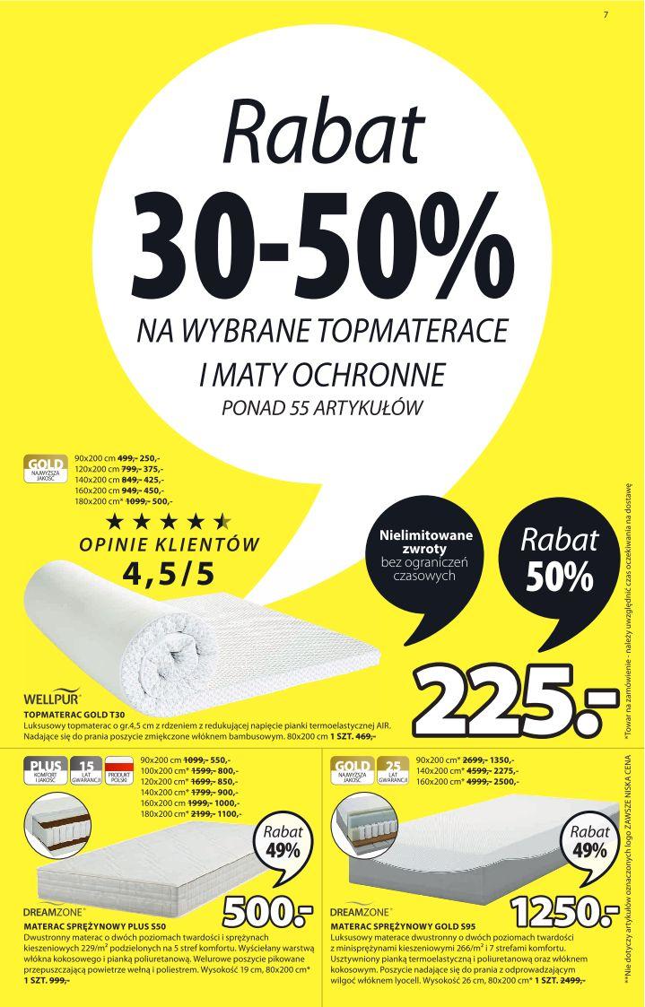 Gazetka promocyjna Jysk str. 7