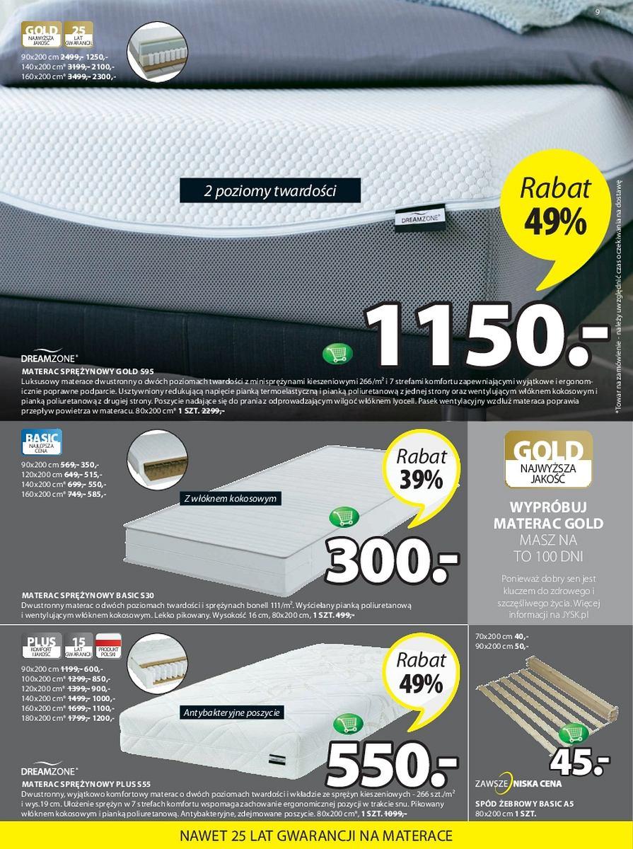 Gazetka promocyjna Jysk str. 9