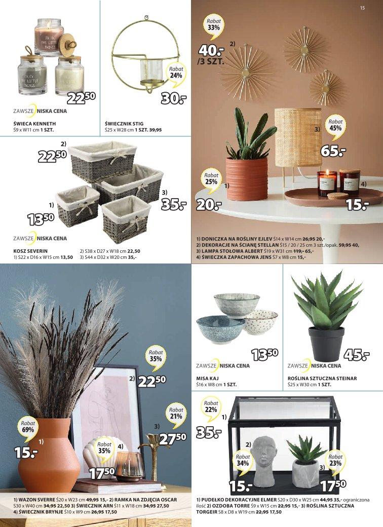 Gazetka promocyjna Jysk str. 15